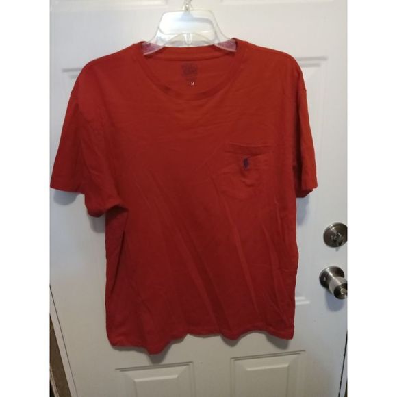 POLO by Ralph Lauren Red Horse Logo Pocket Tee Size Medium - Picture 1 of 4